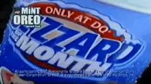 Dairy Queen Mint Oreo Blizzard