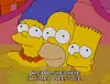 floating homer simpson