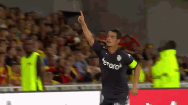 Monaco Ben Yedder Goal Celebration