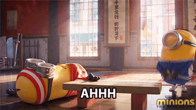 Minion Kevin Reacts to Stuart's Predicament