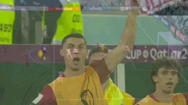 Cristiano Ronaldo's Shocked Reaction