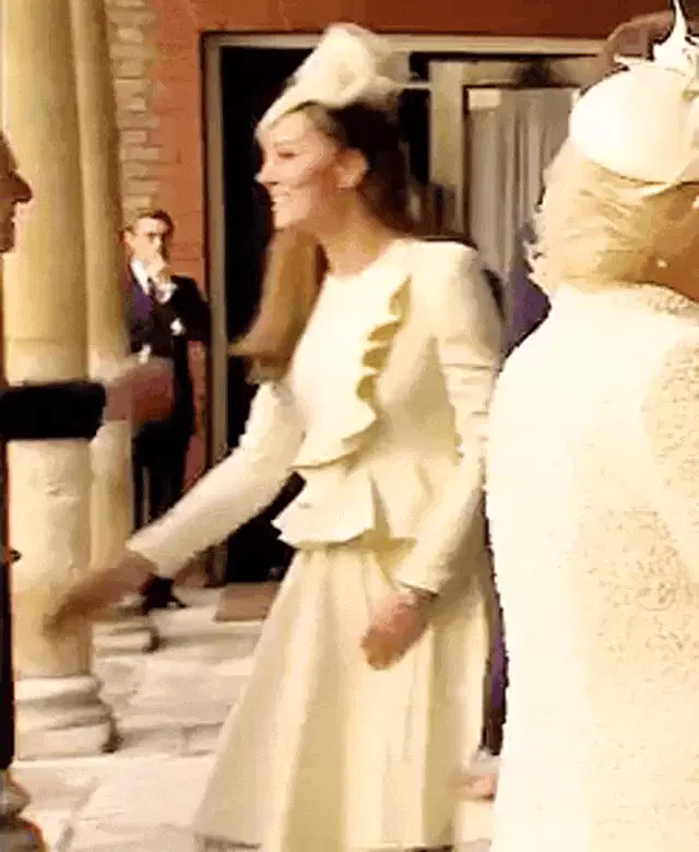 Duchess Greets Prince Philip