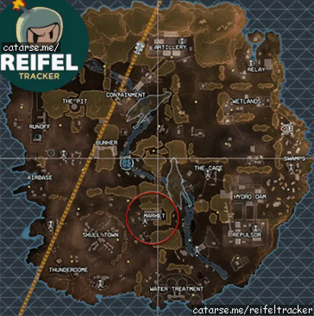 Mercado Map with Reifel Tracker