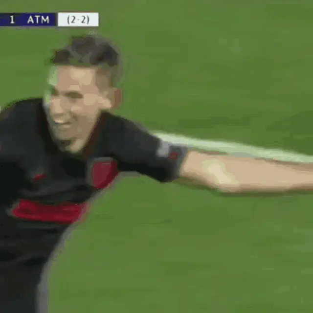 Llorente scores for Atletico, Simeone celebrates