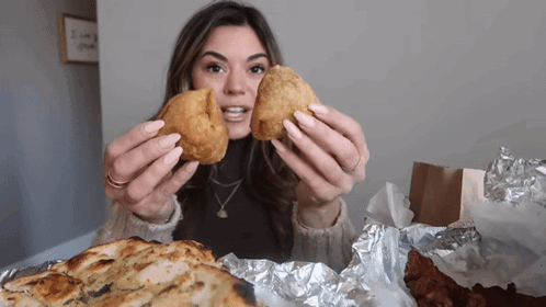 Steph Pappas Veggie Samosas