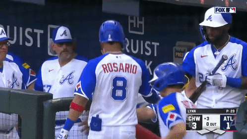 Atlanta Braves Eddie Rosario Home Run Streak