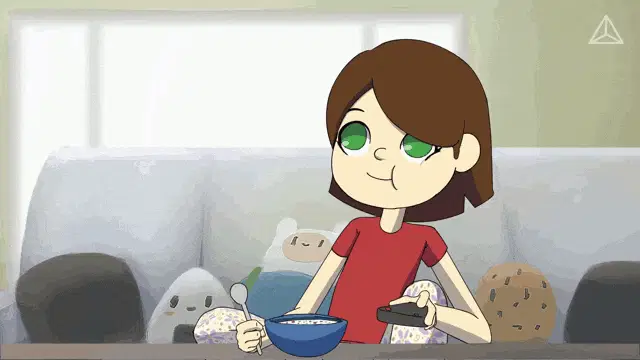 Eating Cereal Animation