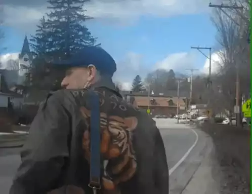 Randy Martin Thumbs Up Hitchhike