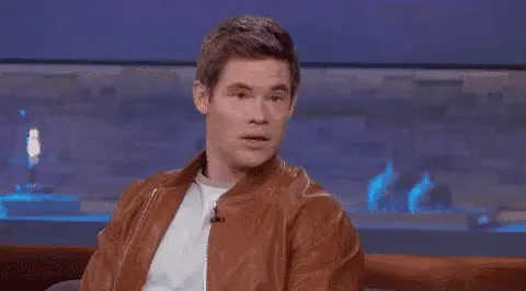 Adam Devine's Hilarious 'Nope' Reaction