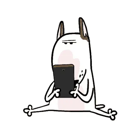 Smartphone Bull Terrier