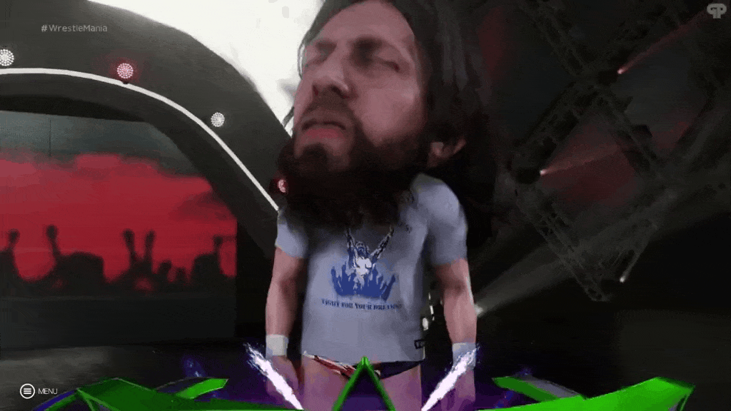 WWE 2K19 Big Head Mode