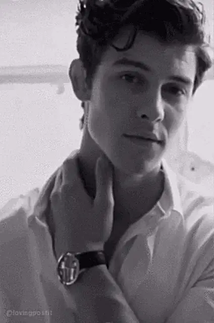 Shawn Mendes in Black and White