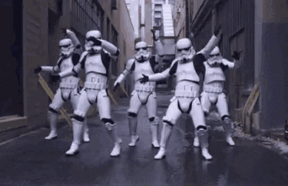 Star Wars Stormtroopers Dance