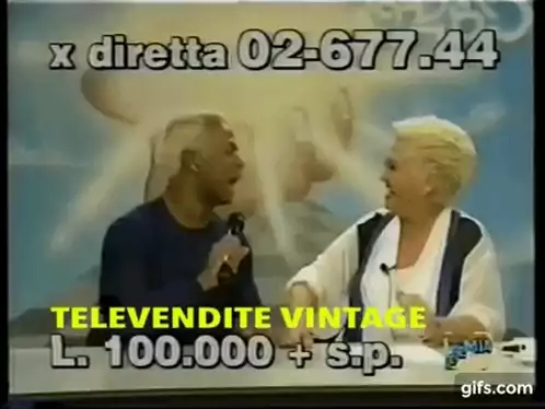 Wanna Marchi Vintage Teleshopping Show
