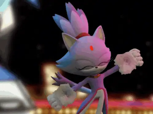 Blaze The Cat Dancing