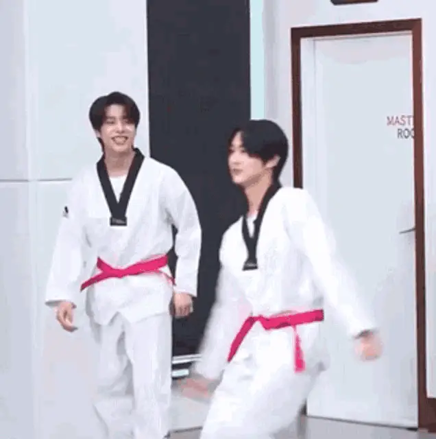 Jungwon Enhypen Taekwondo Kick