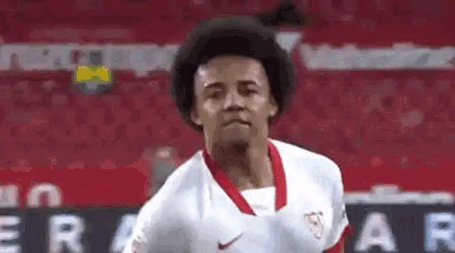 Jules Kounde Goal Celebration