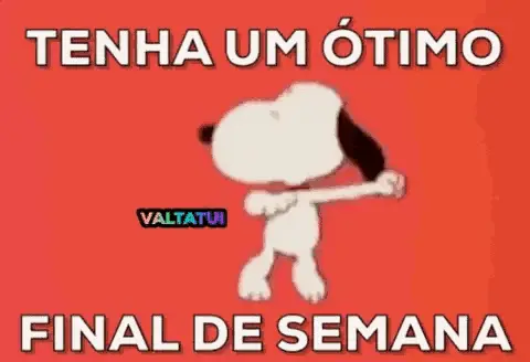 Snoopy: Final De Semana Weekend