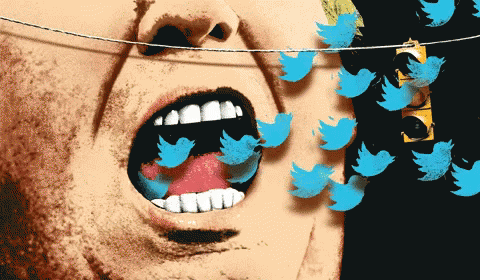 Trump's Tweets: Birds from Mouth
