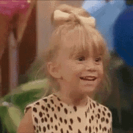 Olsen Twin's Surprised Reaction in Full House