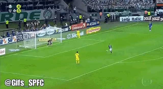 Tiago Volpi: Defesa de Pênalti contra Palmeiras