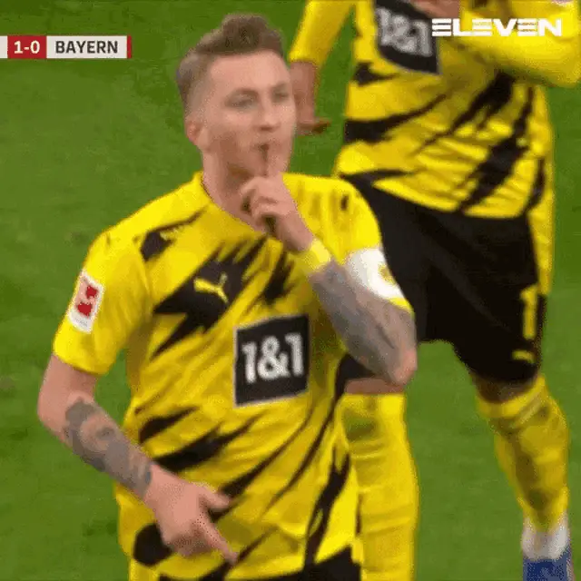Marco Reus's Iconic Shush Celebration