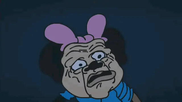 Sr Pelo's Mokey Crying Face