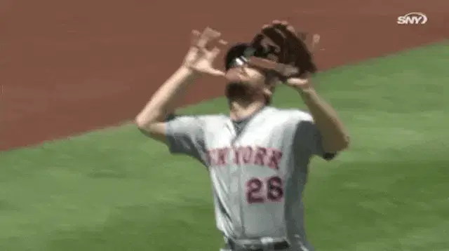 Daniel Murphy Loses Ball