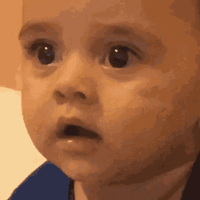 Sad Baby's Surprised Reaction