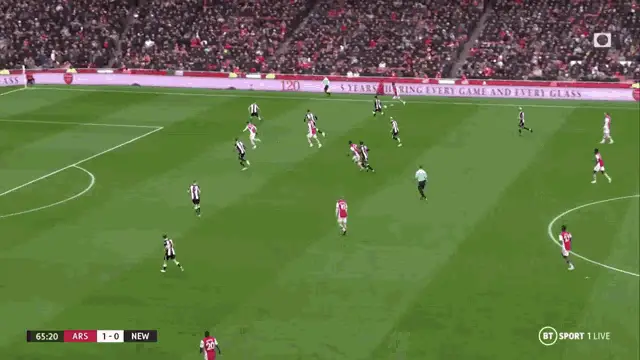 Gabriel Martinelli & Tomiyasu in Arsenal vs Newcastle