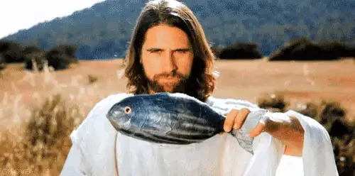 Imagen De Jesus Multiplicando Peces