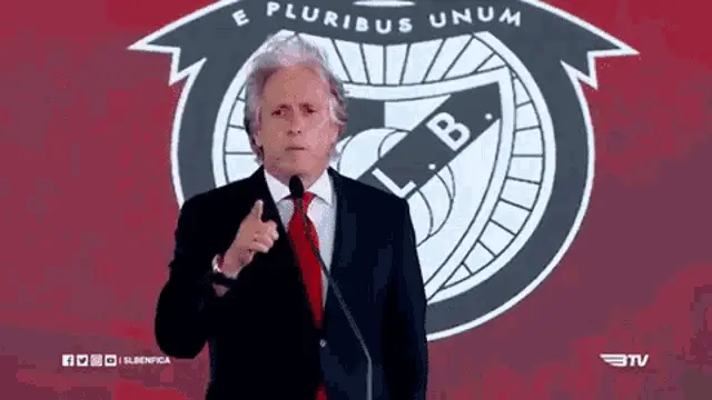 Jorge Jesus Speaks at Benfica Event