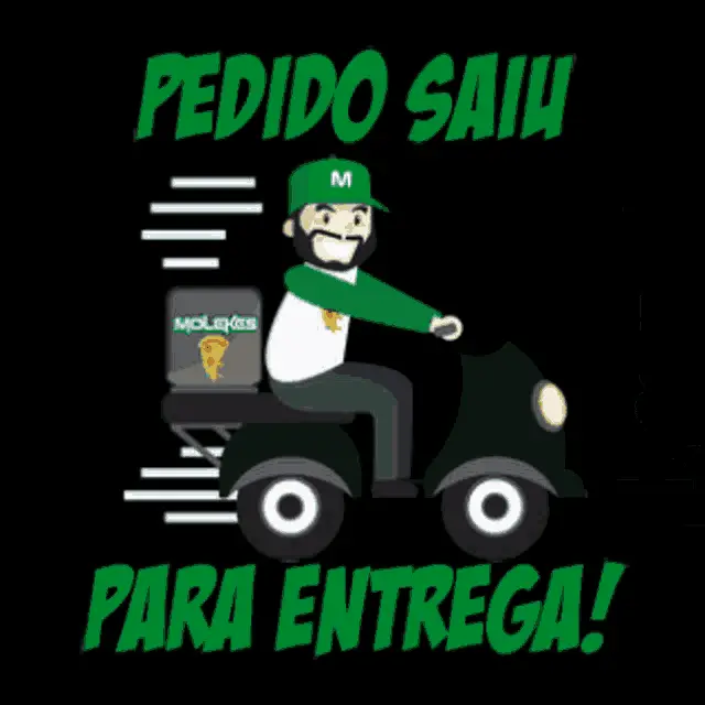 Pedido Saiu: Entrega Molekespizzaria