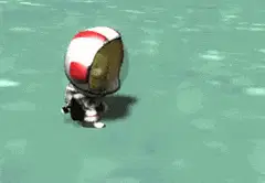 [GIF] Flag planting on Minmus : KerbalSpaceProgram