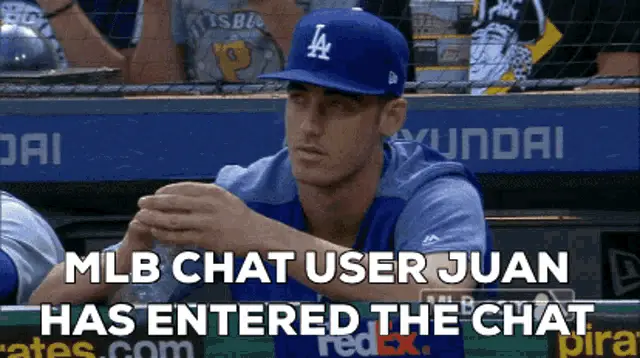 MLB Chat User Juan Enters Chat