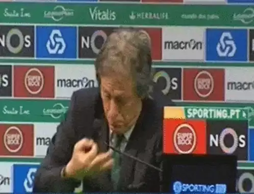 Jorge Jesus at Press Conference