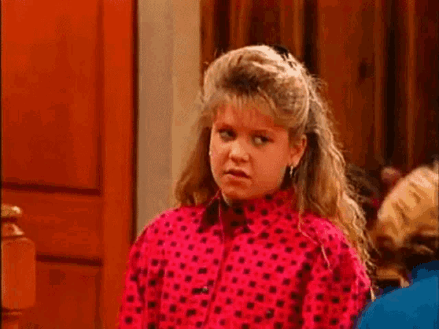 Full House: Girl's Funny Annoyed Face