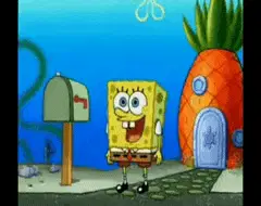 SpongeBob ich warte