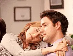 jim and pam jim halpert gif