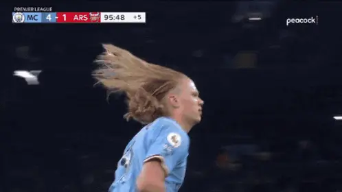 Erling Haaland's Fabulous Goal Celebration