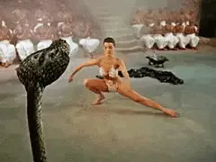 The Indian Tomb   Debra Paget   Snake Dance Scene