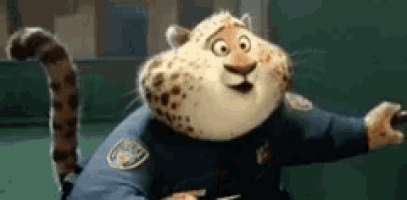 Officer Clawhauser: Oh, Si!