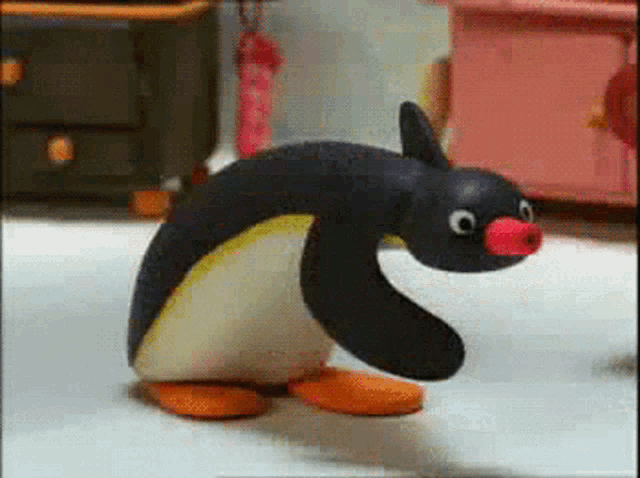 Pingu Penguin Walking