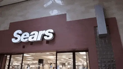 Iconic Sears Department Store Entrance