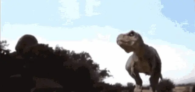 Tyrannosaurus Rex Jumps and Lunges