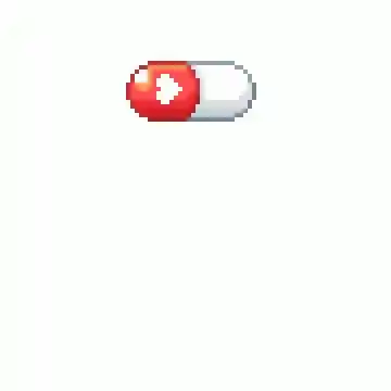 Pixel Art Happy Pill Hearts