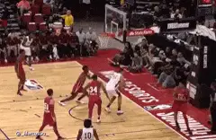 Wendell Carter, Jr. block