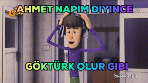 Ahmet Napim Diyince Göktürk Olur Gibi