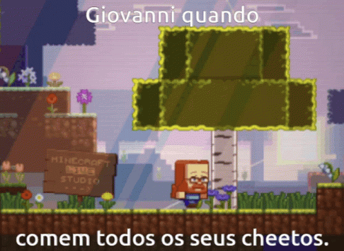 Jeb Minecraft: Giovanni's Cheetos