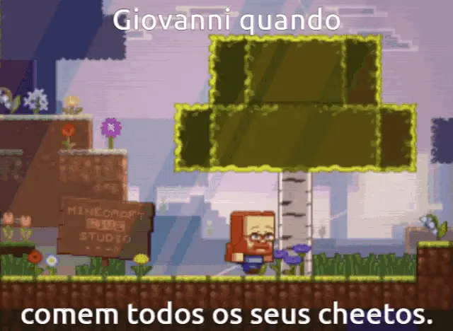 Jeb Minecraft: Giovanni's Cheetos